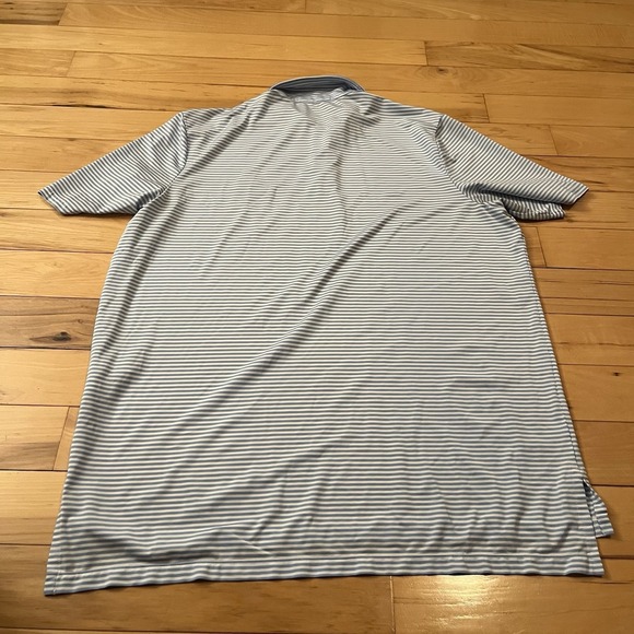 Ralph Lauren RLX Polo Shirt Men's Xl Stripe Wells Fargo Championship Golf Preppy - Picture 5 of 5